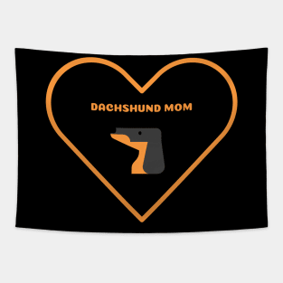 Dachshund Mom Tapestry