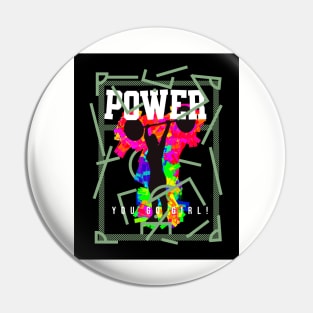 Female Power Lifter Pin