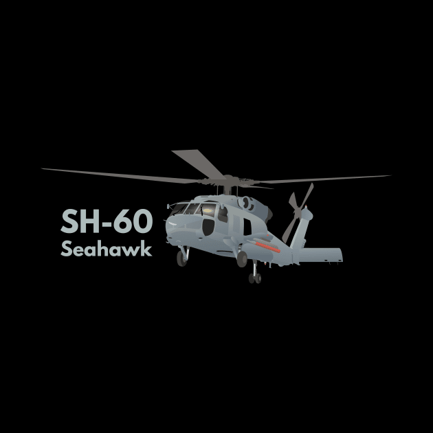 SH-60 Seahawk Military Helicopter by NorseTech