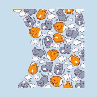 🐱🎨 A Symphony of Whiskers: Where Cats Reign Supreme 🐾🌟 T-Shirt