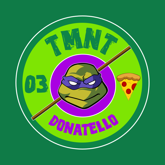 TMNT Donatello Crest T-Shirt by kaizokuGhost