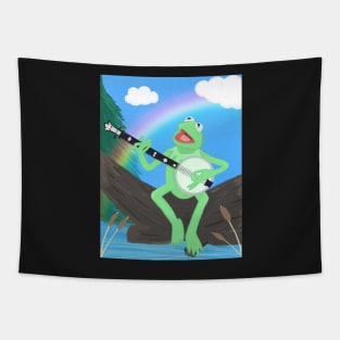 Kermit The Frog - Rainbow Connection - The Muppets Tapestry