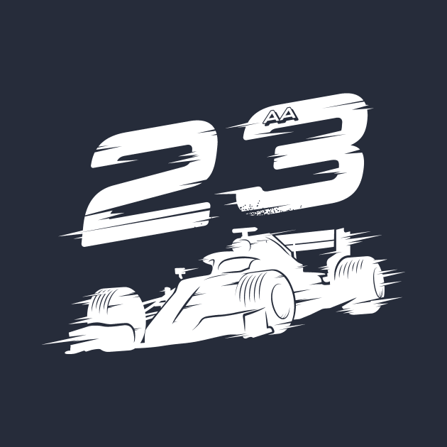 We Race On! 23 [White] by DCLawrenceUK