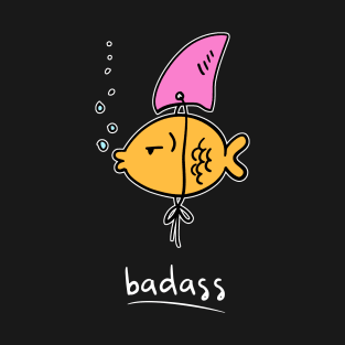 Badass Goldfish T-Shirt