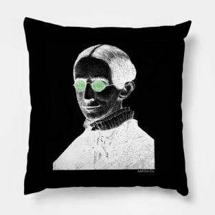 The Gin King - Add Gin - Vintage Etching Pillow