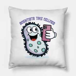 Scientists Take Cellfies Pillow