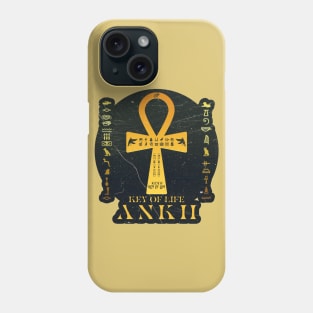 Golden ANKH The Key of Life Phone Case