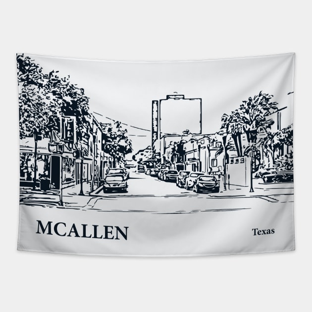 McAllen - Texas Tapestry by Lakeric