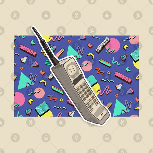 80s Brick Phone by DankFutura