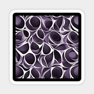 Swirls and Circles Pattern Magnet