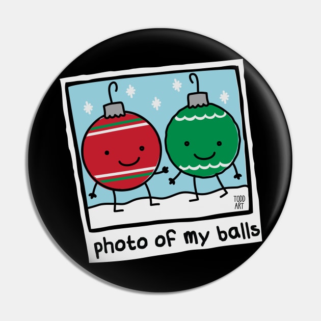 PHOTO OF MY BALLS Pin by toddgoldmanart