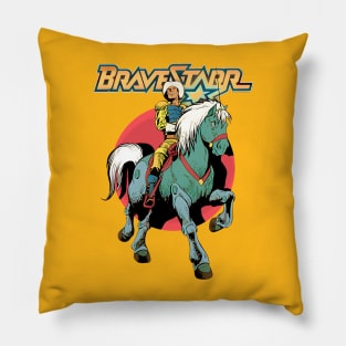 BraveStarr Retro Cartoon 80s Pillow