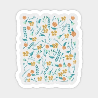 Deep Tropical Garden Magnet