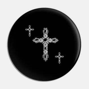 Gothic Cross Pin