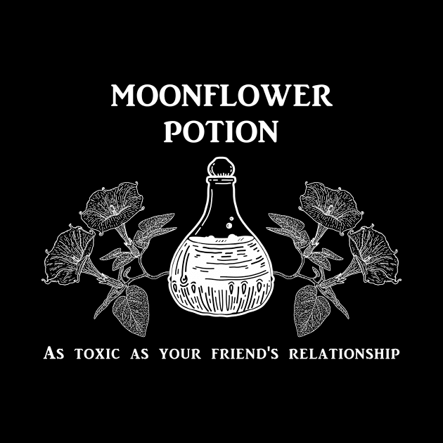 Moonflower potion (white) by Bioshart