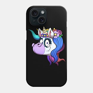 Day Of The Dead Unicorn Phone Case