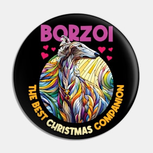 Borzoi, the best Christmas companion. I love borzois. Pin