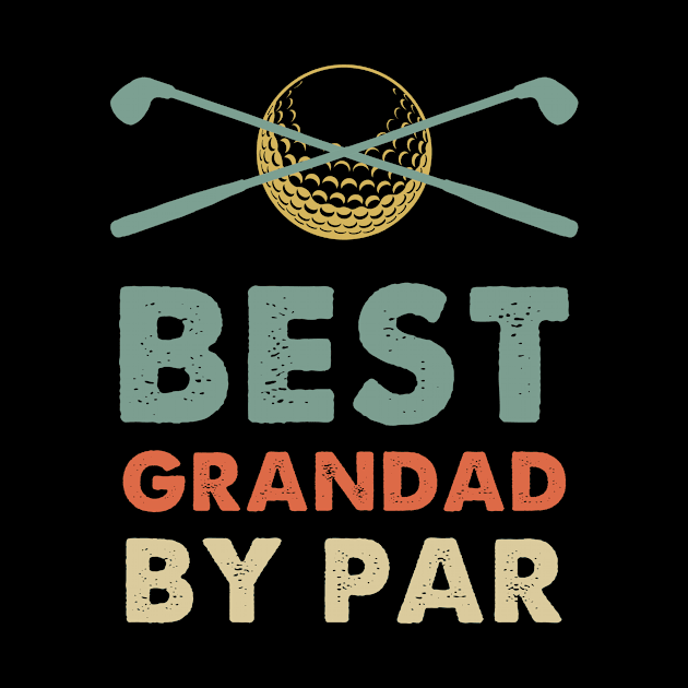 Best Grandad By Par by Hound mom