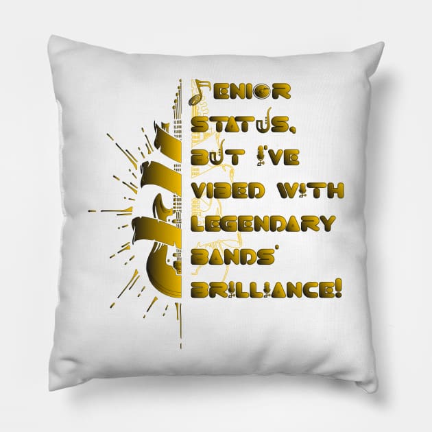 I May Be Old But I Got To See All The Cool Bands Aged Like Fine Music Pillow by Mirak-store 