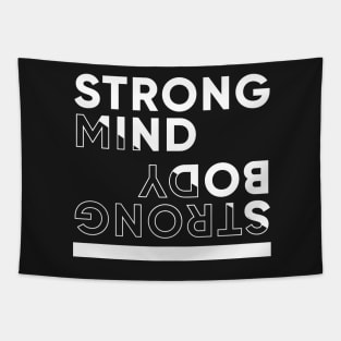 STRONG MIND, STRONG BODY Tapestry