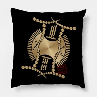 Crop circle 135 Pillow