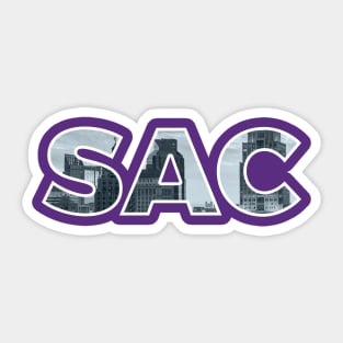 Sacramento Kings Decal 5x6 Multi Use Color Special Order