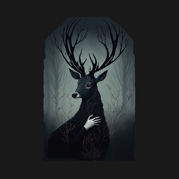 Gothic Deer Priest by Enyr's little witchy corner