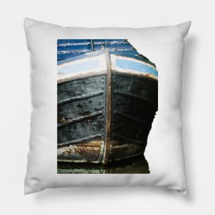 Narrowboat bow Pillow