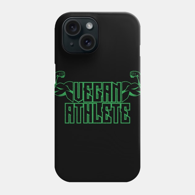 Vegan Athlete Vegan Fitness Phone Case by Beltschazar