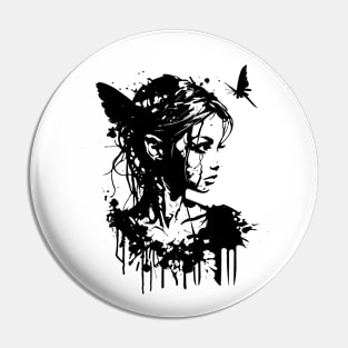 Urban Elf: Banksy-Inspired Artwork Pin