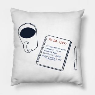 to do list Pillow