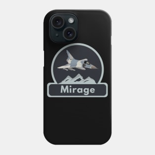 Mirage French Jet Fighter Phone Case