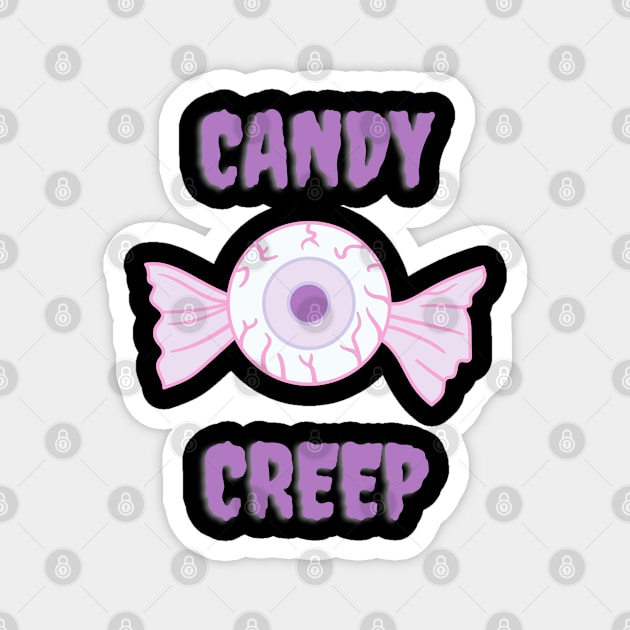 Candy Creep Magnet by Ghoulverse