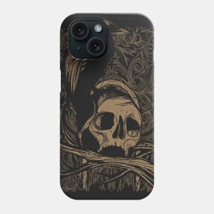 The crowskull Phone Case