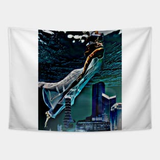 Waterworld City Tapestry