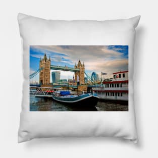 Tower Bridge River Thames London Pillow