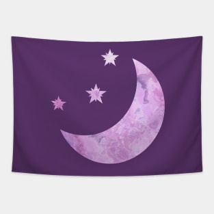 Mauve Moon Tapestry