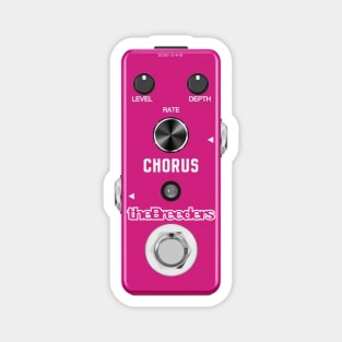 The Breeders Guitar Pedals // Fanmade Magnet