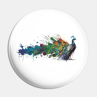 Peacock Pin