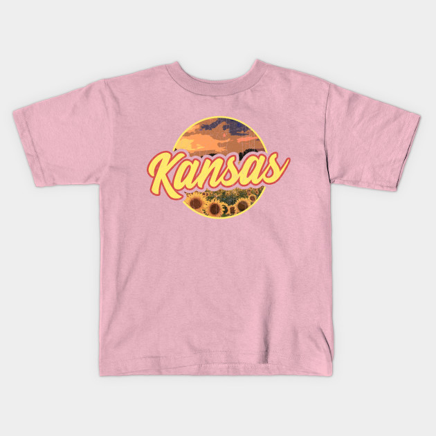 Vintage Kansas 70s Style Kansas State Kids T Shirt Teepublic