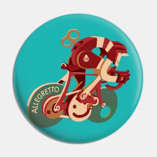 Passionate bicycle  toy Pin