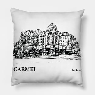 Carmel Indiana Pillow