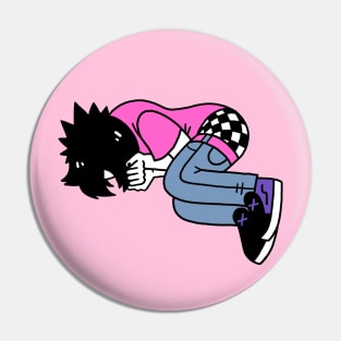 Emo Kid Pin