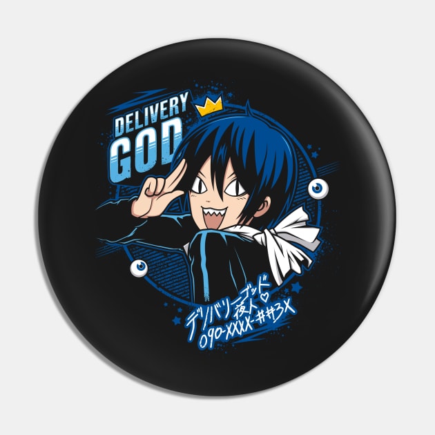 Delivery God Pin by StudioM6