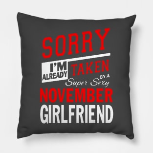 Sorry I'm already taken Pillow