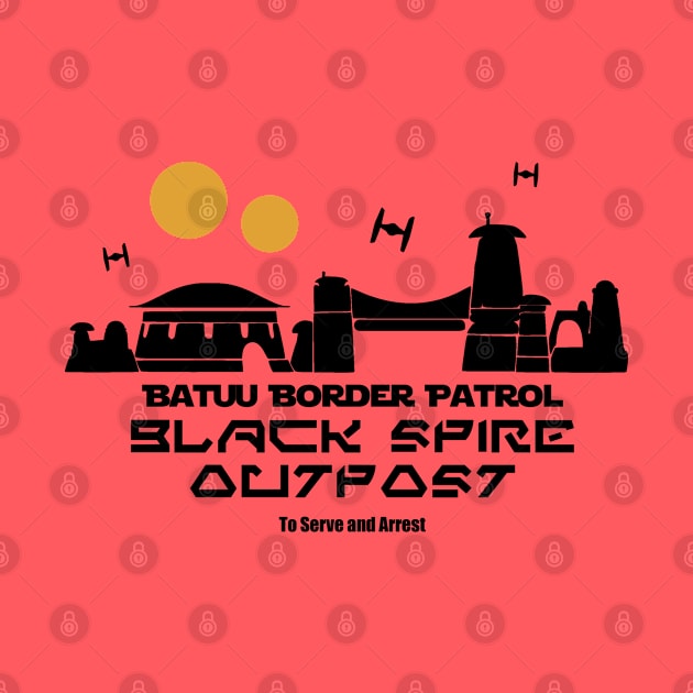 Black Spire Outpost Border Patrol by Theme Park Gifts