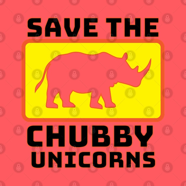 Save the Chubby Unicorns by zehrdesigns