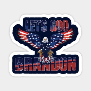 lets go brandon vintage grunge look Magnet