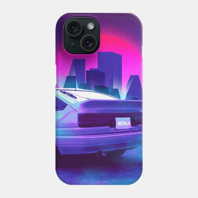 Ae86 Trueno Phone Case by mrcatguys