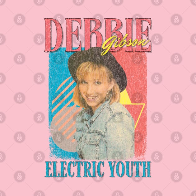 Debbie Gibson Vintage 1987 // Electric Youth Original Fan Design Artwork by A Design for Life